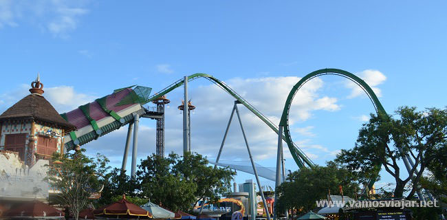 Island of Adventure - Incredible Hulk Coaster