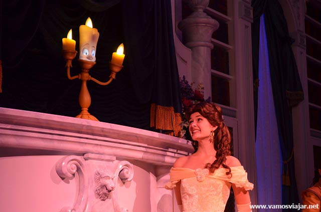 Show Enchanted Tales with Belle Magic Kingdom