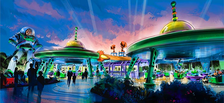 Toy Story - Alien Swirling Saucers