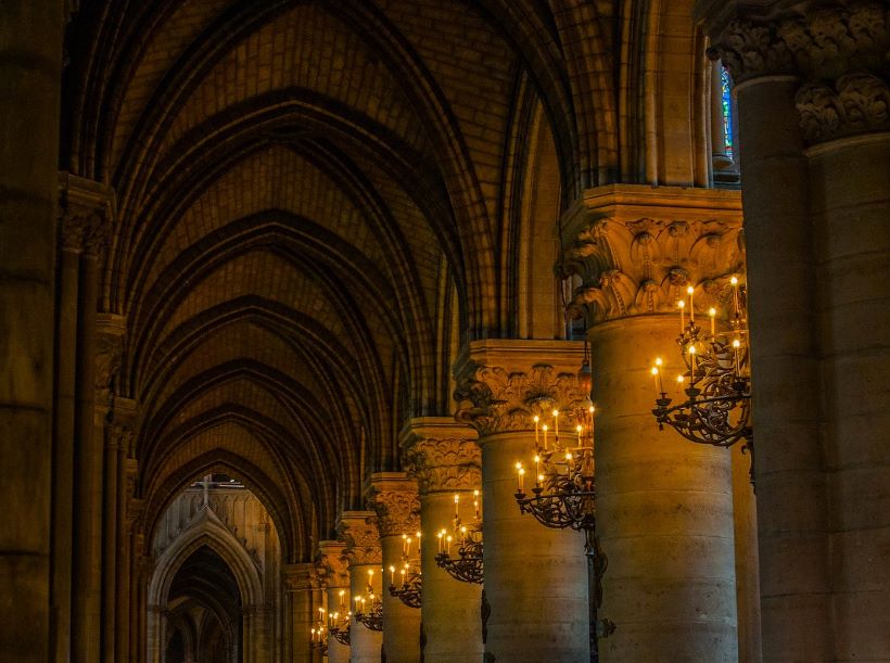 Interior da Catedral de Notre-Dame